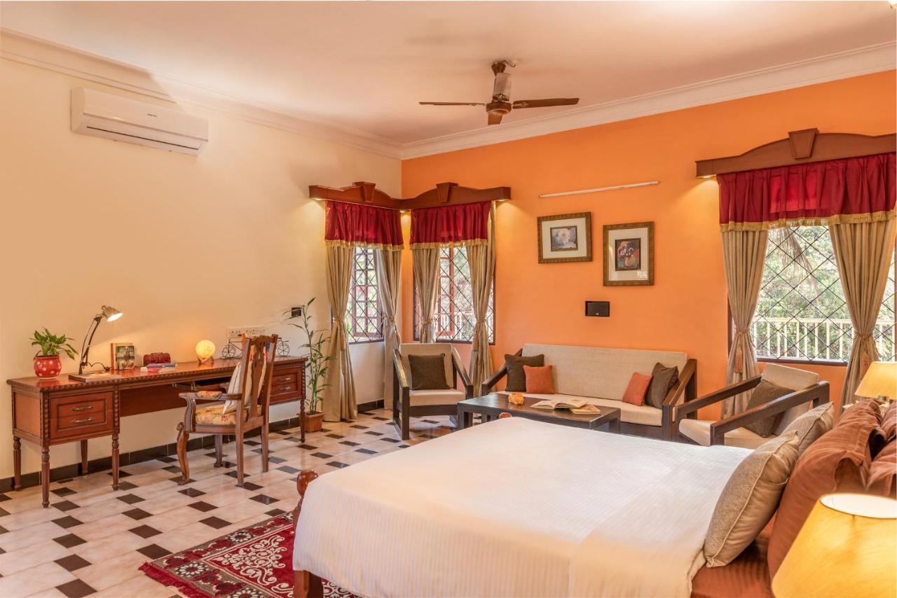 포르보림 Casa Amarela - Lux Portuguese 4Bhk In North Goa 빌라 외부 사진