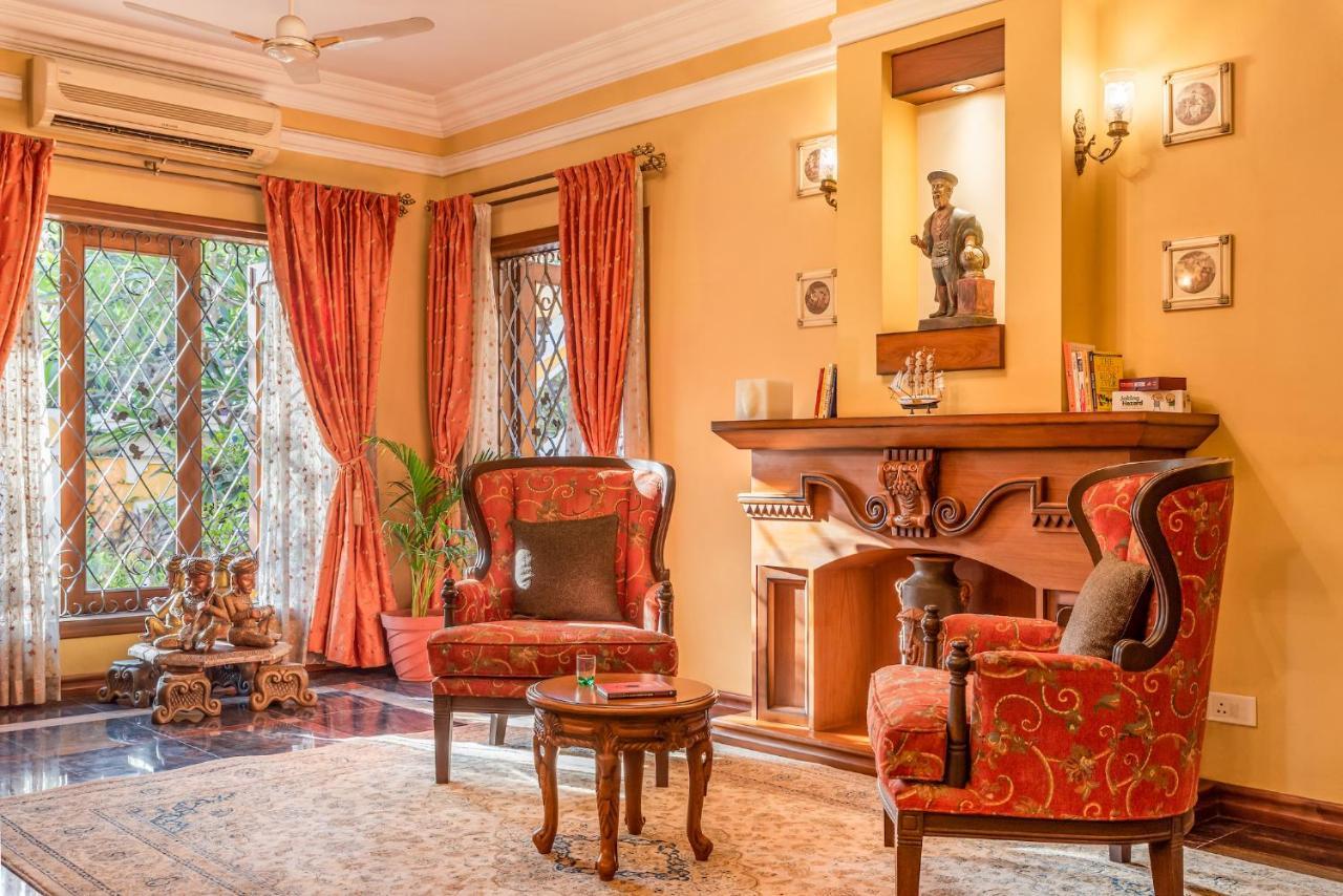 포르보림 Casa Amarela - Lux Portuguese 4Bhk In North Goa 빌라 외부 사진